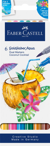 Set aqua dual marker - marker, pezzi