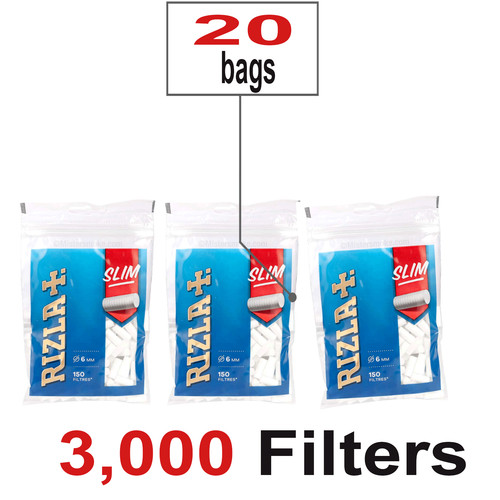 Filtri rizla slim 6mm 150 - rizla, da