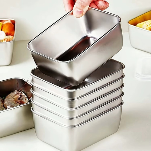 Piece stainless steel food - 6,