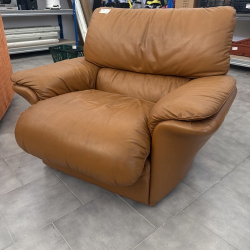 Vintage leather armchair - vintage,