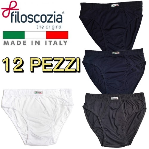 Pezzi slip uomo 100 cotone - 12,